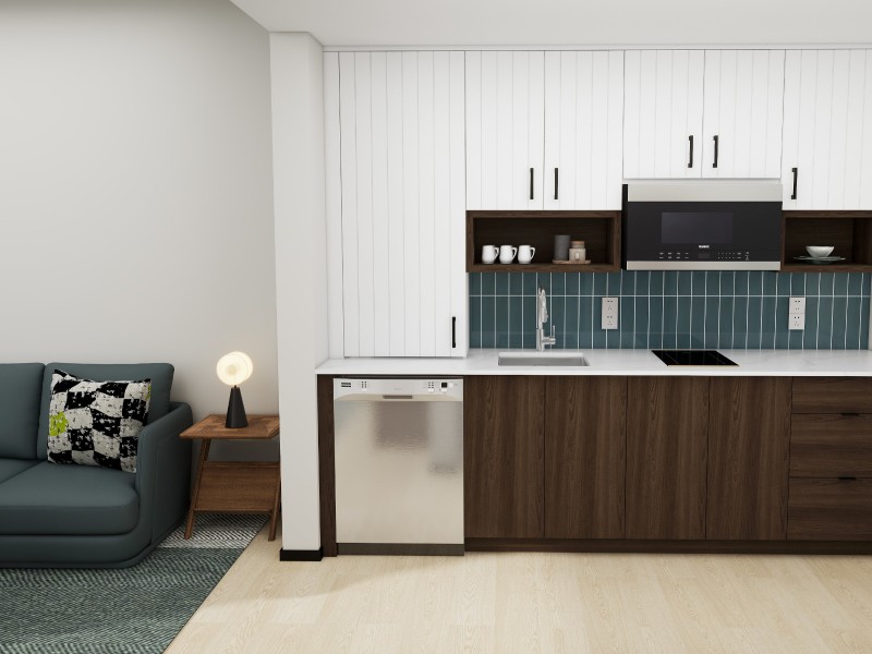 Staybridge Suites Gen 7.0 Blue Scheme Kitchen