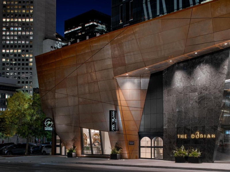 The Dorian, Calgary, Canada | Curved Vanity Bases